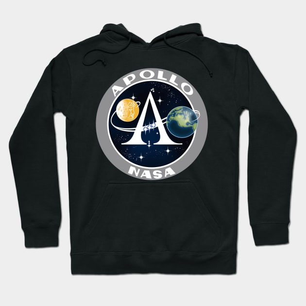 NASA Apollo 11 Program Hoodie by FaelynArt